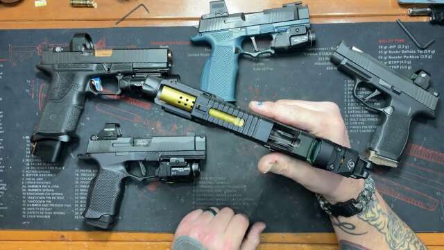 Pistol lights and dots for every wallet