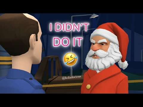 Santa Claus And A Cop