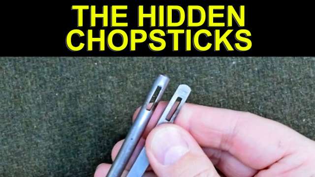 Clips: How to Fit a Whole Cleaning Rod in a Half Sized Stock