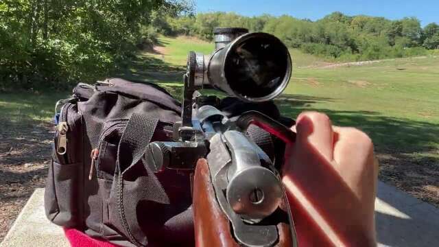 Mosin PU Sniper POV firing