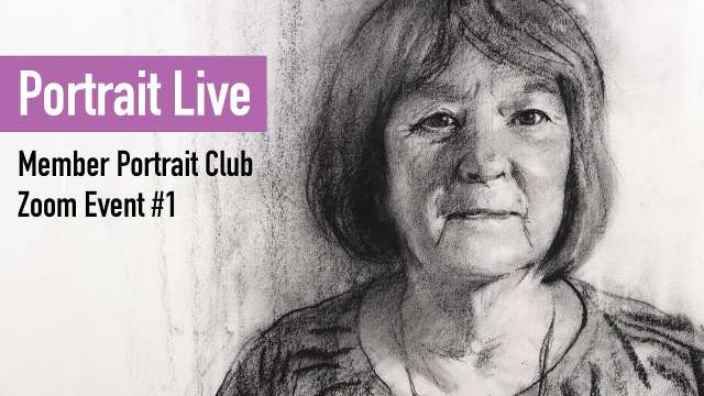 How to draw a portrait with model