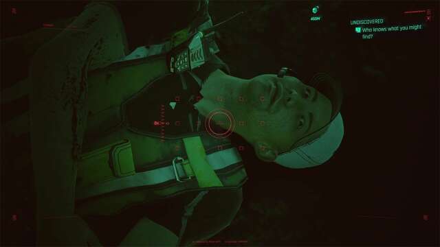 this is the creepiest bug in Cyberpunk 2077