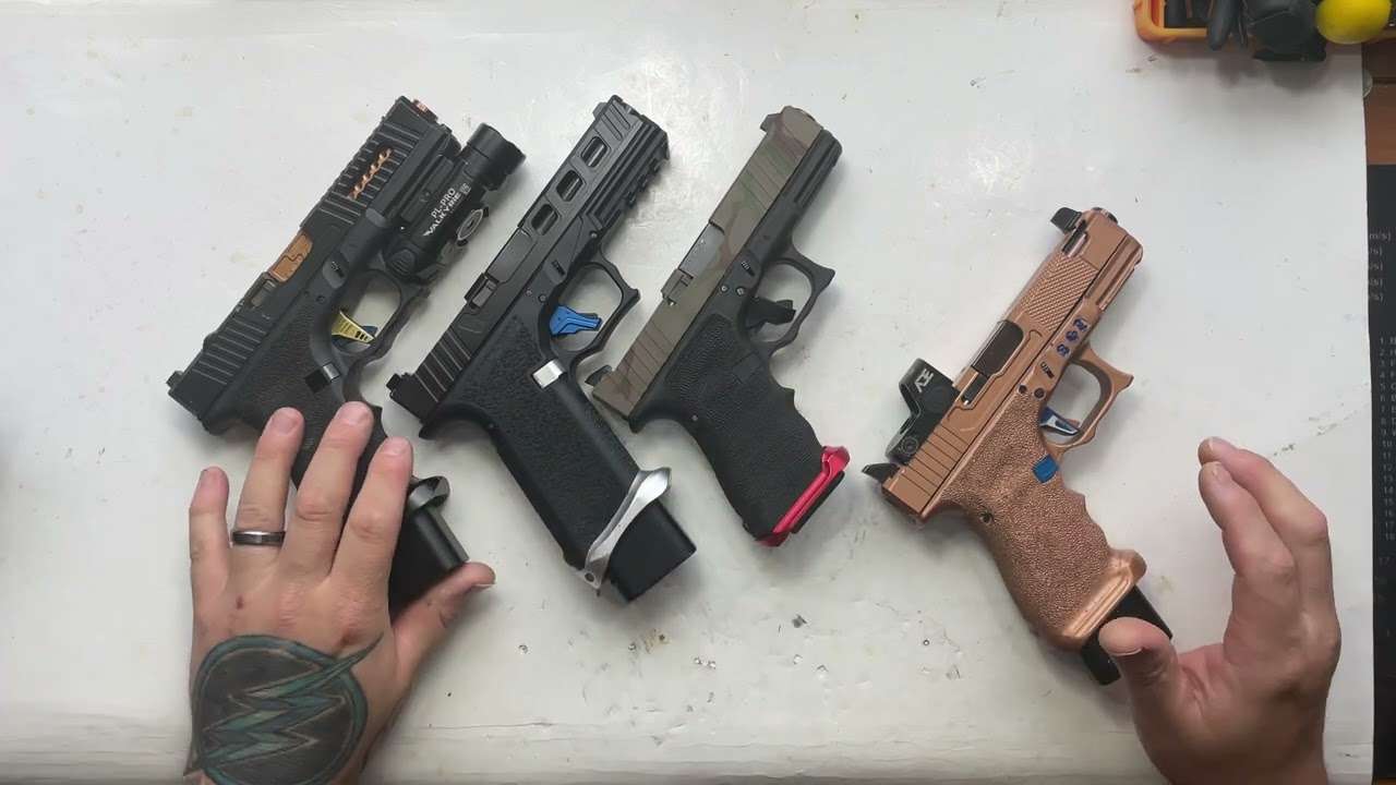 Updated Arsenal SGz pistol collection