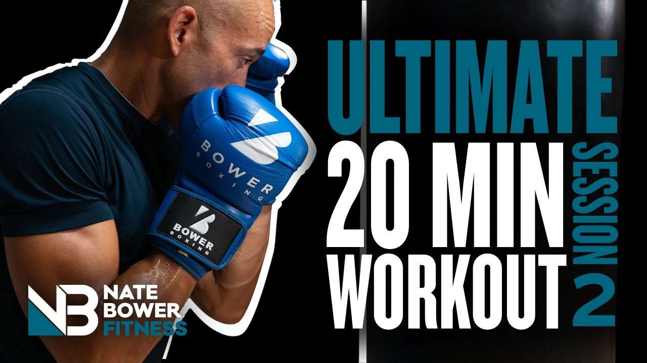 Ultimate 20 Minute Heavy Bag Workout Session 2 | NateBowerFitness