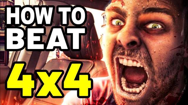 How to Beat the TRAP TRUCK in "4X4"
