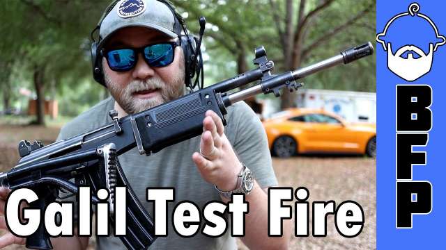 Galil Test Fire