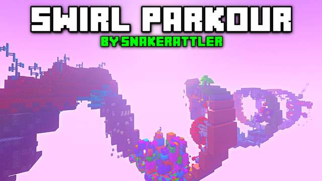 SWIRL PARKOUR | Minecraft Parkour Map 1.18.2
