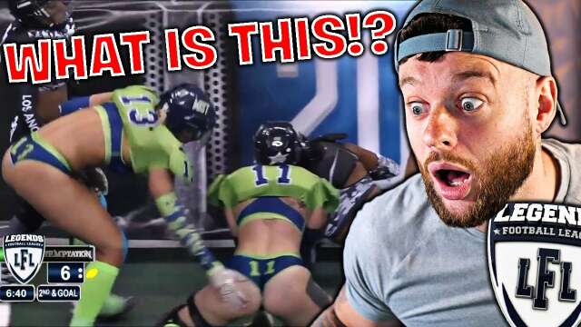 😲Welcome to Lingerie Football: LFL | Reaction