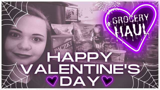 GROCERY HAUL 🖤 VALENTINE'S DAY 🖤