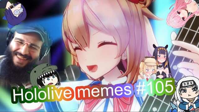 REACTION Hololive {memes} 105 by Catschais