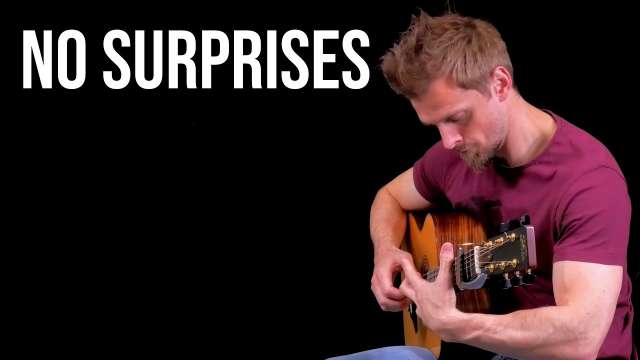 No Surprises - Radiohead // Fingerstyle Guitar Solo