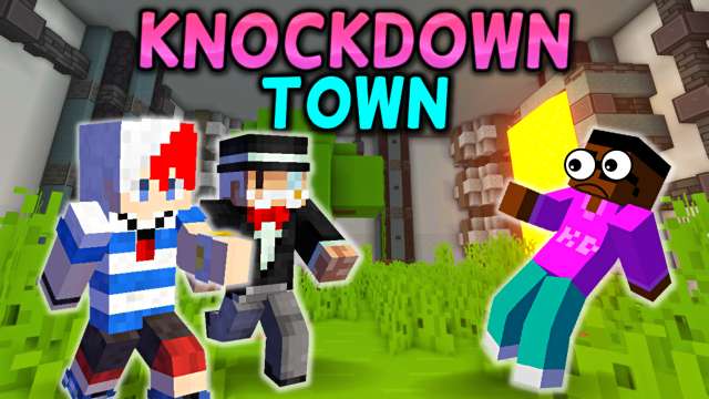 KNOCKDOWN TOWN | Minecraft PvE Map 1.19