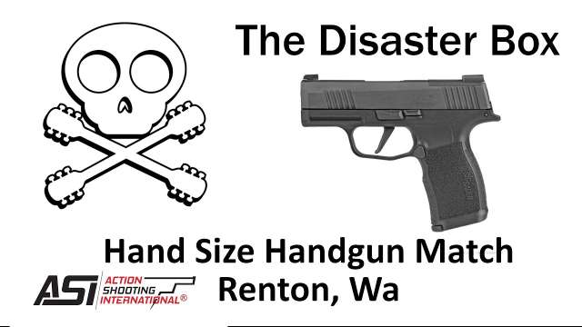 The Sig p356X at the ASI Hand Size Handgun Championship.