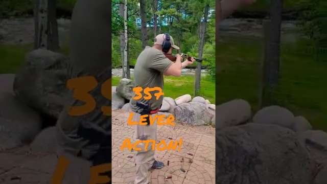 Henry 357 Lever Action!