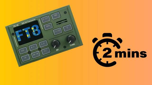 How to FT8 in Under 2 Minutes on the FX-4C