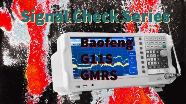 Baofeng on the Spectrum Analyzer!