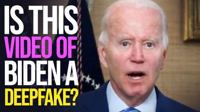 Is This Video of President Biden a DEEPFAKE? My Brain Hurts. w. Reed Coverdale