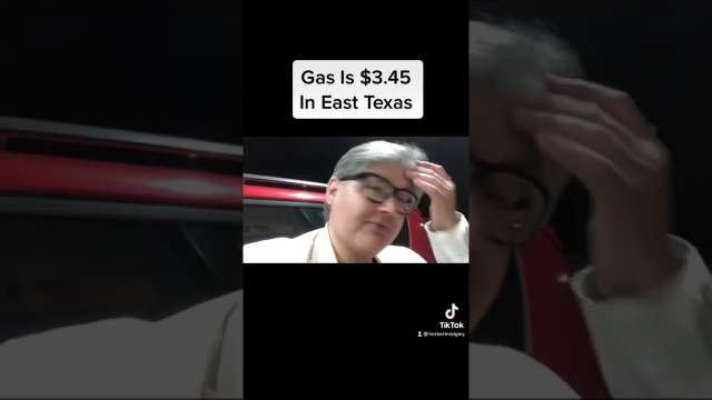 Gas is $3.45 in East Texas