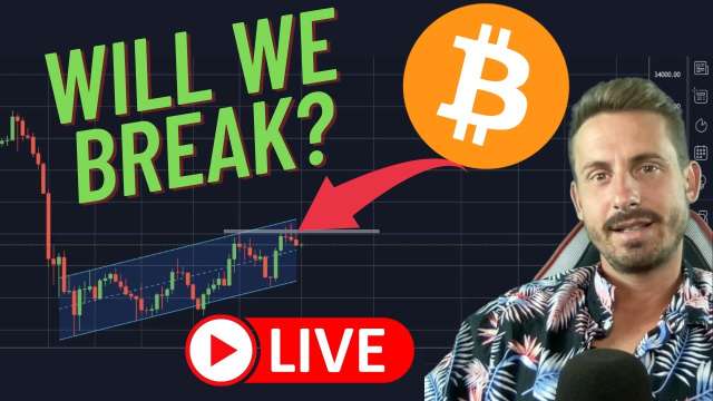 🚨WILL BITCOIN GO HIGHER? (Live Analysis)