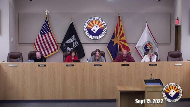 Show Low School Board Meeting for 9-15-22