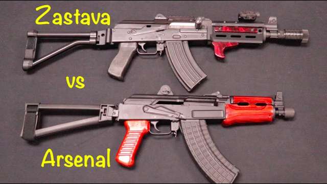 Zastava ZPAP92 vs Arsenal SAM7K-44 - Ultimate AK Pistols