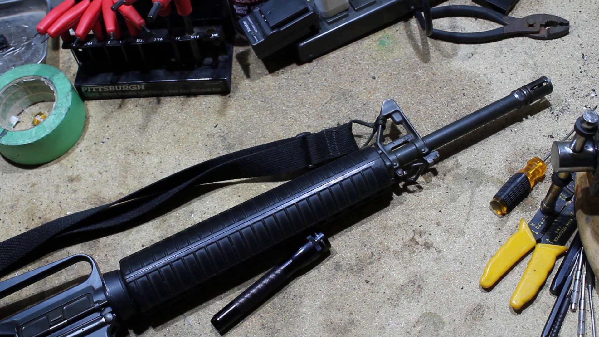 M16A2 Clone Build - Part 5 - Not So Tactical Flashlight