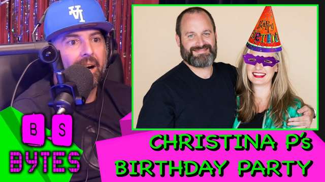 Sam Tripoli goes to Christina P's not-quite "Eyes Wide Shut" birthday party