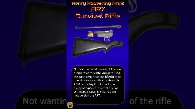 Henry AR7 Survival Rifle #SHORTS