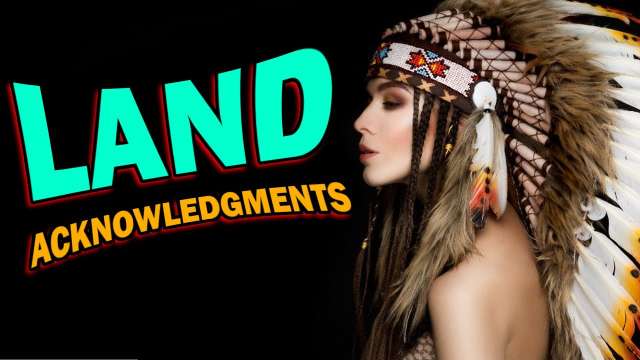 Woke Land Acknowledgments and Lawsuits