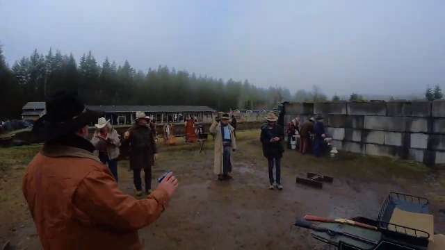 Cowboy Action Shooting January match with the Cascade Ghost Riders