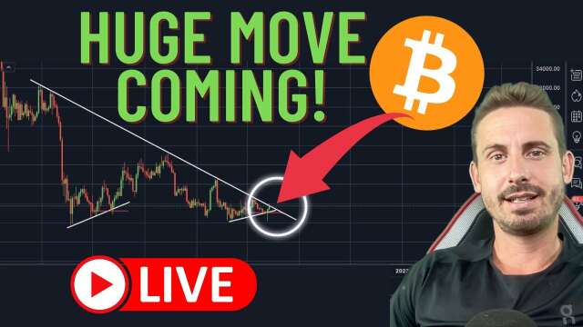 🚨HUGE MOVE COMING FOR BITCOIN! (Live Analysis)