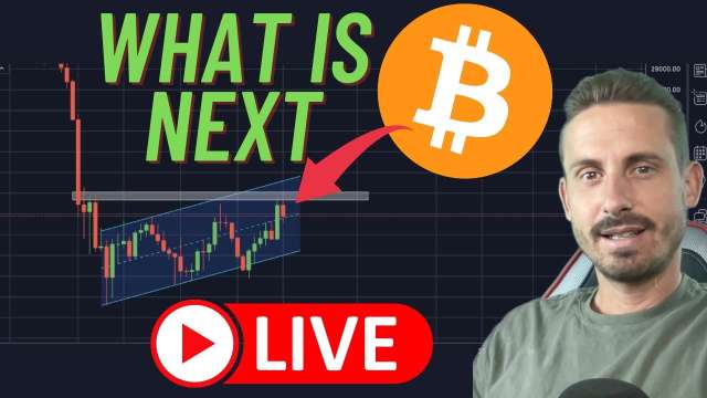 🚨WHAT IS NEXT FOR BITCOIN (Live Analysis)