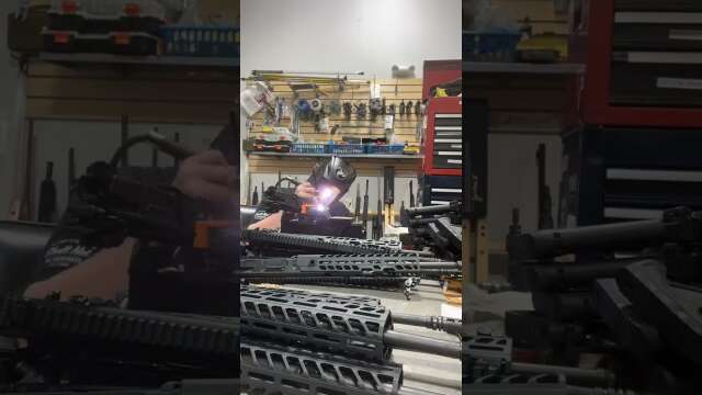Typical day at a gunsmith Shop !!!