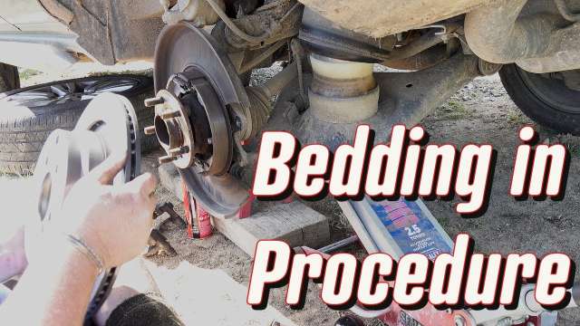 Land Rover Range Rover L322 EPB bedding in procedure