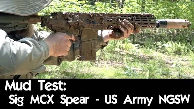 Mud Test: Sig MCX Spear - US Army NGSW