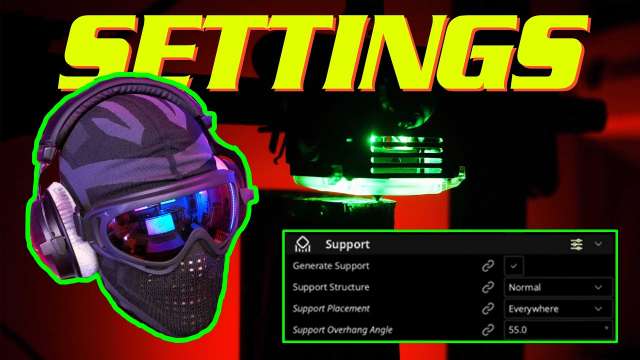 My 3D Printing Settings