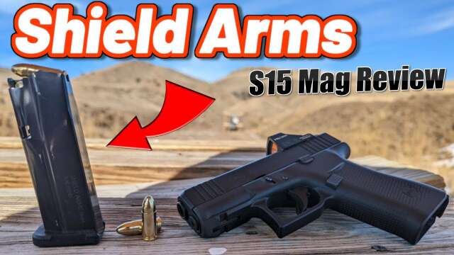 Shield Arms S15 Mag Review 2022 - Glock 43x