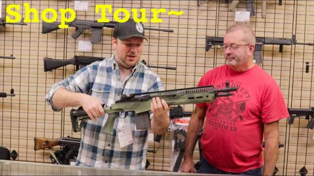 Shop Tour and Unboxing Guns! Battle Rifles 😎