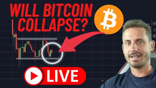 🚨WILL BITCOIN DROP? (Live Analysis)