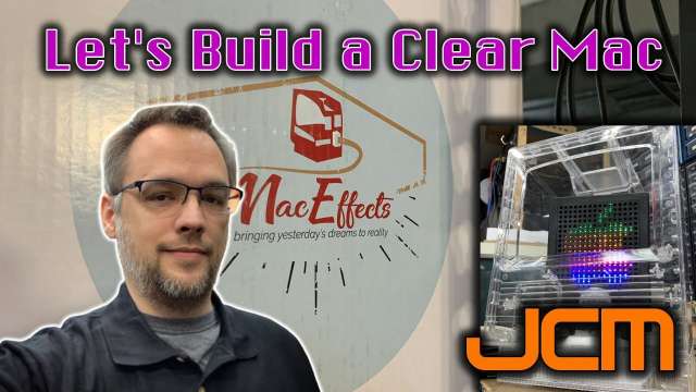 Building a Clear Case Macintosh SE/30