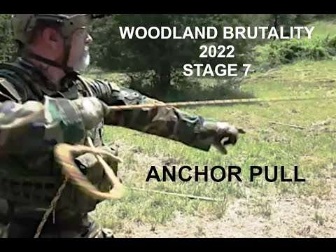 WOODLAND BRUTALITY 2022 STAGE 7 KETTLEBELL DRAG