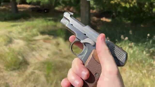 Beretta 1917 POV firing