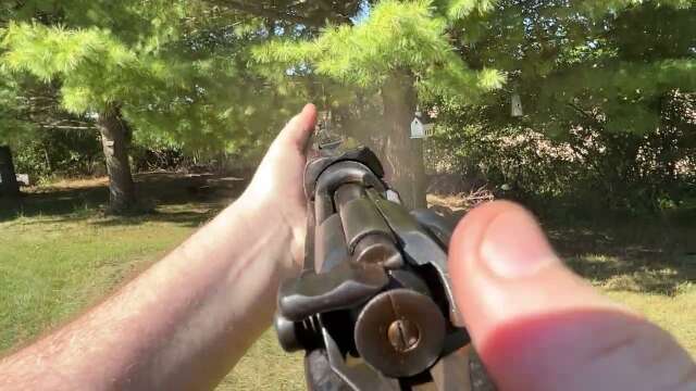 Dutch/Indonesian .303 Mannlicher POV firing