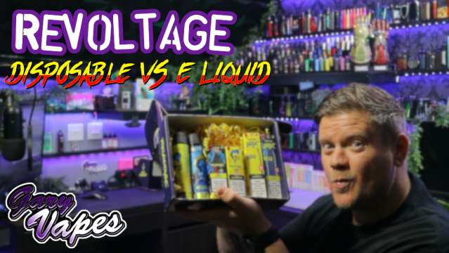Revoltage Disposables VS E Liquids