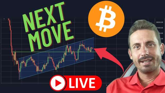 🚨NEXT MOVE FOR BITCOIN!! (Live Analysis)