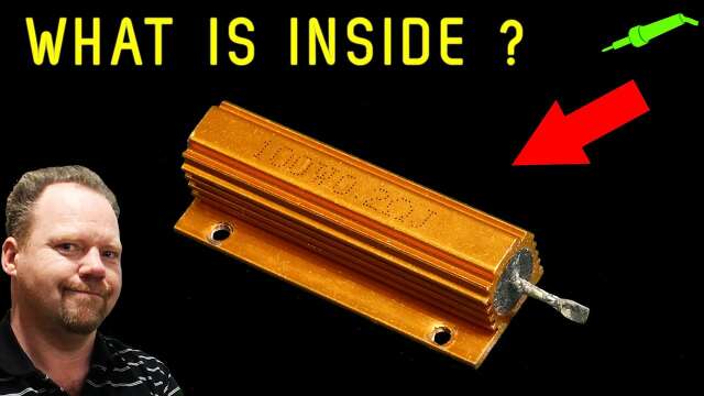 🔴 What Is Inside ? - High Wattage Resistor - Is It Fake ? - No.1054