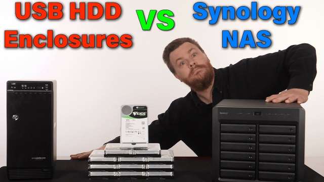 USB Hard Drives vs Synology NAS — Which is Better?