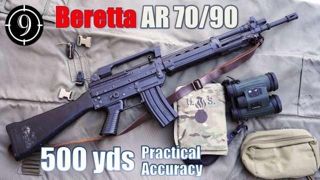 Beretta AR 70/90 to 500yds: Practical Accuracy