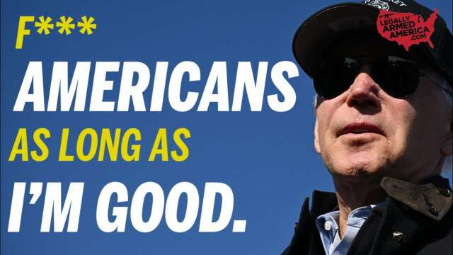 Biden LIES to push "assault weapons" ban while Americans suffer