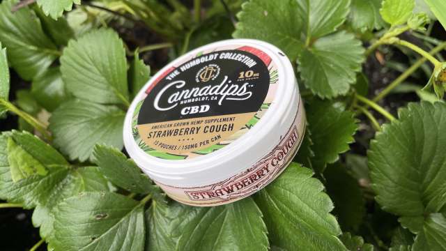 Cannadips Strawberry Cough (CBD Pouches) Review